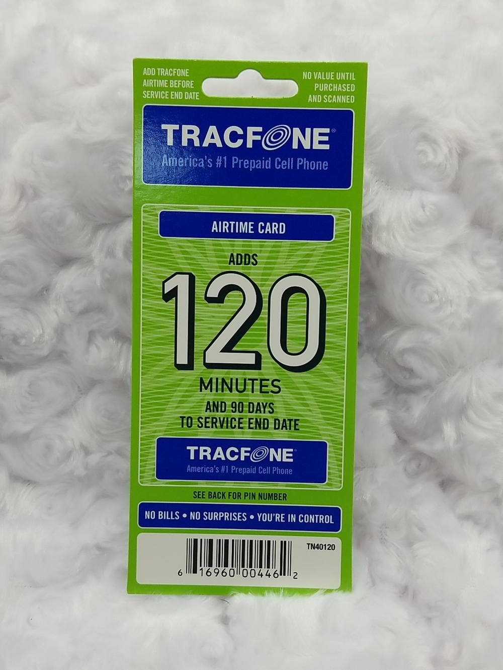 5 Brand New Tracfone 120 Minutes Prepaid Airtime Cards - Picture 6 of 12